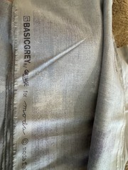 Moda Quilt Fabric BasicGrey Grunge #30150. 2 pieces Each 45 X 76
