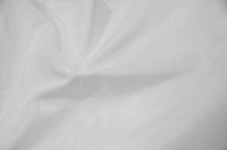 Taffeta Polyester White Lining Fabric 58″ Wide 100% Polyester Sold BTY