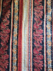 Vintage Cotton Quilt Fabric Red Rooster Fabrics Lot