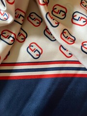 Authentic Top Italian designer luxury dress fabric. Made in Italy 174 x 139 cm