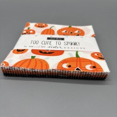 Moda TOO CUTE TO SPOOK Me & My Sister LAYER CAKE 42 5” Squares Quilting Fabric