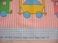 PRINCESS Fabric Panel THAT’S OUR BABY 44 X 36″ ready for you to finish blue