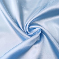 Plain Satin 58″Wide By Yards Soft Charmeuse Fabric Scarf Craft DIY Material Blue