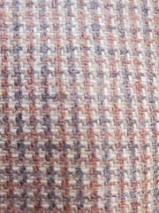 Vintage 100% WOOL Fabric HOUNDSTOOTH about 8 YARDS!!