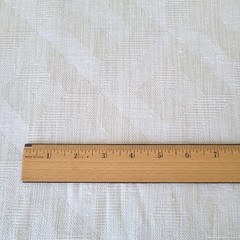 1.5 Yards Novel Soiree Sand Drapery Fabric 118″ Wide Faux Linen Remnant