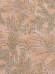 100% cotton Christmas quilt fabric Hoffman International green pine needles 2+yd
