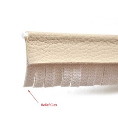 Rinker Boat Welting 074599 | Light Beige 1/4 x 1 1/4 Inch (YD)