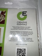 Springs Creative Essentials Laminated Burlap Sheets (Pack of 3) PRINTABLE !