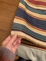 Pindler ? Upholstery Fabric Finished Edges 280” X 54” Striped