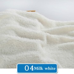 Faux Sherpa Fleece Fabric Fur Fluffy for Clothes Doll Making Material 100*160cm
