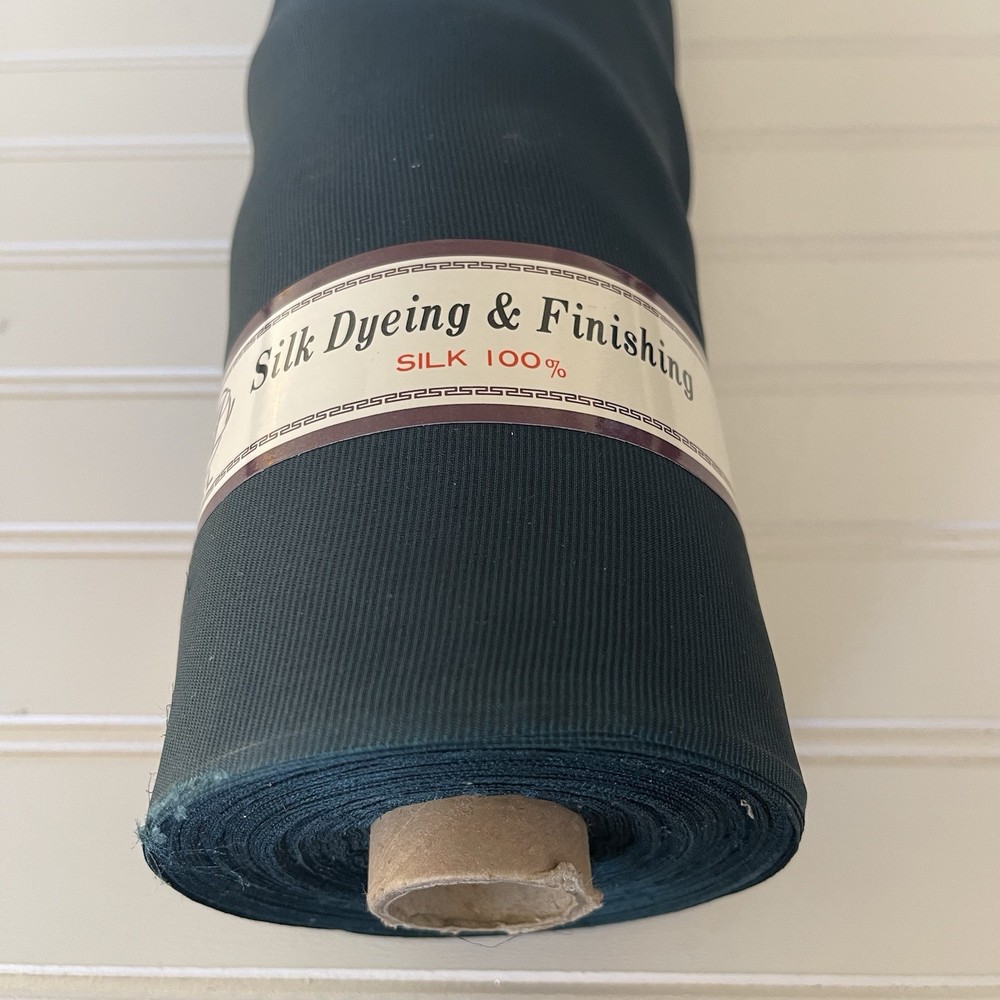 SILK GREEN , FABRIC 3 Yards x 22 Inches Wide or 108 Inches x 22 Wide
