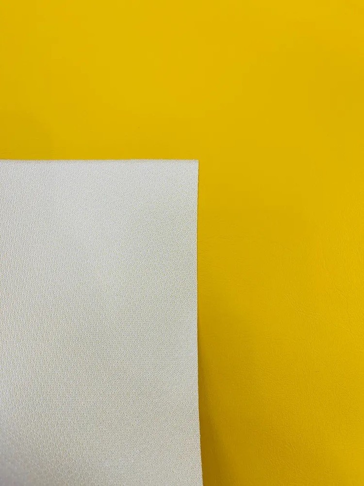 Yellow UV Protected Marine Vinyl Waterproof Outdoor Upholstery Automotive Fabric