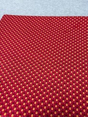 Red Honeycomb Pattern Quilting Fabric by Blank Textiles 1/2 yard x 44″ Cotton Ma