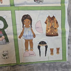 Paper Dolls 8 Characters By Sibling Arts Studio For Newcastle Fabric