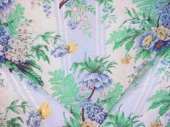 3-1/8Y Scalamandre CorsicaMatelasse Floral Bouquet Drapery Upholstery Fabric