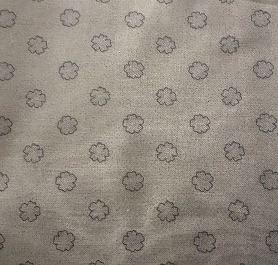 Padstow Range Cabbages & Roses Moda Fabric Blue Color Clouds Flowers 36 x 44”