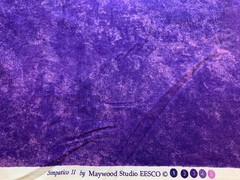 Purple Marble Blender Cotton Fabric Vintage 90’s OOP by Maywood Studio