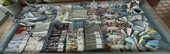 Lot Fabric Quilt Craft Sewing Small – Large 7.5 Pounds Vintage Lot NOS Pre owned