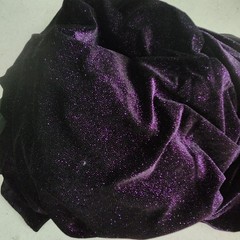 Sparkly Velour Stretch Fabric Dress Costume Dance Fabric 60’× 4 YDS