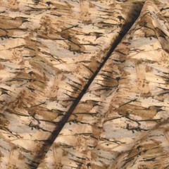 Cream, Brown Black, Gray Mixed Slashes, Nature Print Cotton, BTY or 17″x44″