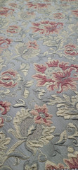 Premium Raised Gold Damask Brocade EJ Victor PENELOPE Upholstery Fabric 5.5 YDS