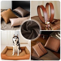 Faux Leather 1.3mm Upholstery Fabric by the Yard 55×108 Inch Yellow Coffee | …