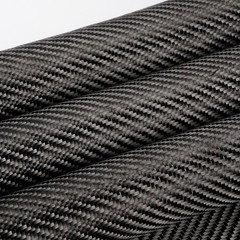 40″ – 118″ Real Carbon Fiber Fabric Cloth Roll 3k 200gsm 2×2 Twill Weave Black