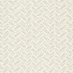 Thibaut Geometric Herringbone Uphol Fabric- Cobblestone / Linen 3.50 yds W74219