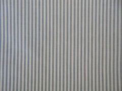 Dunroven House Blue White Striped Woven Cotton Chambray Homespun Fabric