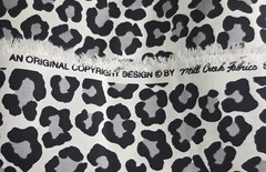 MILL CREEK Screen Print Fabric 55″ x 45″w Upholstery Animal Print CHEETAH
