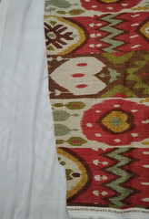Aztec Tribal Print Fabric Collection Richloom Kachina Ikat Appox 40″X 52″ Read