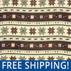 Striped Aztec Fleece Fabric – $$ Buy More – Save More $$ – #PT204