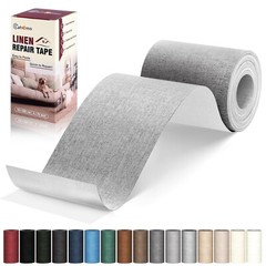 Linen Repair Tape 4×79 inch, Self Adhesive Linen Fabric Patches-16 colors