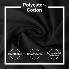 Cotton Polyester Broadcloth Fabric 57″ Wide by The Yard Soft, Lightweight & B…