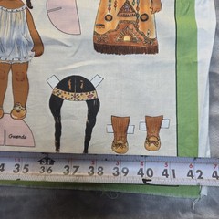 Paper Dolls 8 Characters By Sibling Arts Studio For Newcastle Fabric