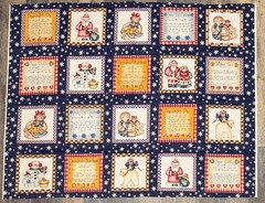 Vintage Dianna Marcum Marcus Brothers Textiles Recipes Cotton Panel 35″ x 45″