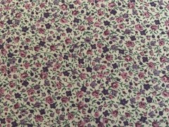Fabric Tiny Purple Flower By Peter Pan Fabric 44”x 34” 945