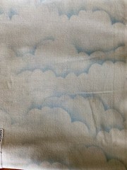 Connecting Threads Fabric by Jody Houghton Clouds 2 Yards x 42″ 100% Cotton