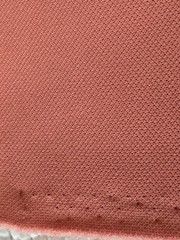 Pink Coral Knit Fabric Remnant Material 51″ x 65″ Sewing Crafting VTG