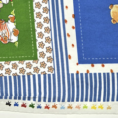 Bobbi’s Picnic Monica Maas Stof 16-65 Faux Patchwork Panels Blocks Fabric 1.4 YD