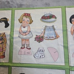 Paper Dolls 8 Characters By Sibling Arts Studio For Newcastle Fabric
