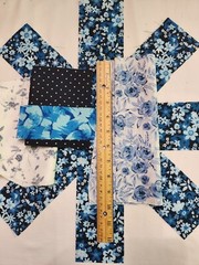 Fabric Scrap Bundle Cotton Quilting & Novelty Prints for Small Projects & Crafts