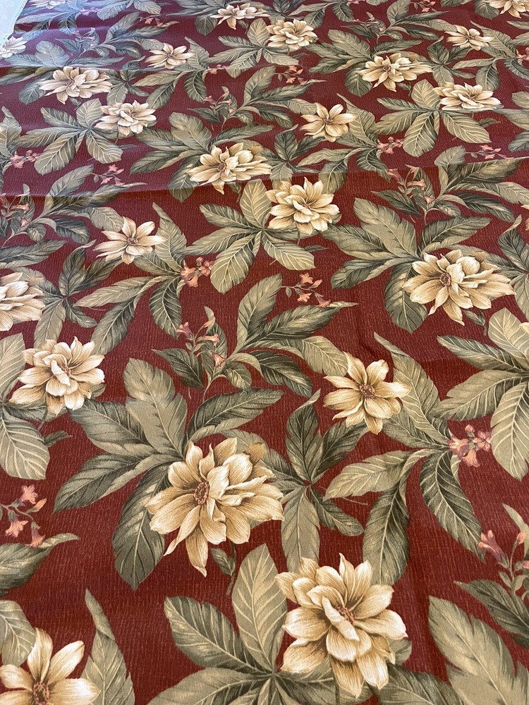 Bryant Industries Indoor/Outdoor floral fabric 54” x 63” Bryant Guard garden