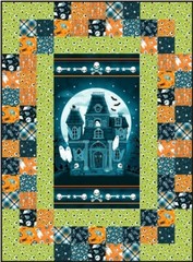 Henry Glass – Welcome Foolish Mortals – Dancing Skeletons – Dark Teal, BTY