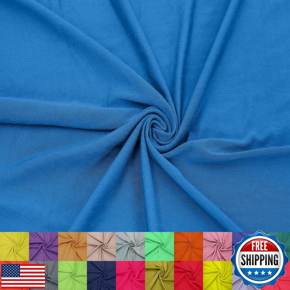 Texco Inc 60″ Wide Rayon Spandex Jersey Knit Fabric by The Yard-4-Way Stretch