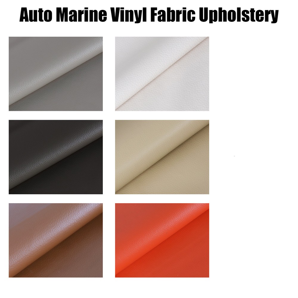 Car Marine Vinyl Fabric Upholstery Grade Faux Leather Boat Auto Replacement Lot