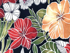 Floral Outdoor Patio Upholstery Fabric Large Colorful Blooms By The Yard