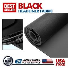 Automotive Universal Flat Knit Headliner Fabric With Foam Backing /60″ Wide