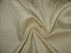 Mark Alexander Romo Fabric Rousseau Cream Silk Wool Upholstery Curtain 17 Metre
