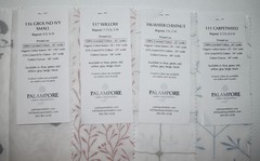 Lot 17 Pieces Palampore Fabric Samples Small Scale 100% Cotton 7″ x 9″ Botanical